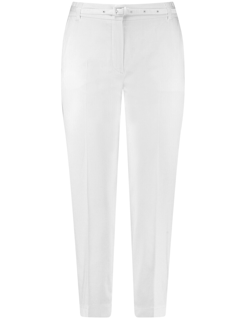 

Брюки узкого кроя со складками Gerry Weber, белый