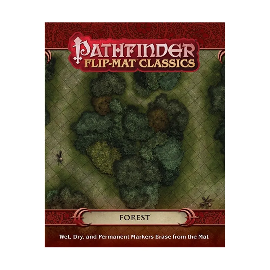 

Флип-мат - Лес (2-е издание), GameMastery - Flip-Mats - Countryside & Wilderness Locales