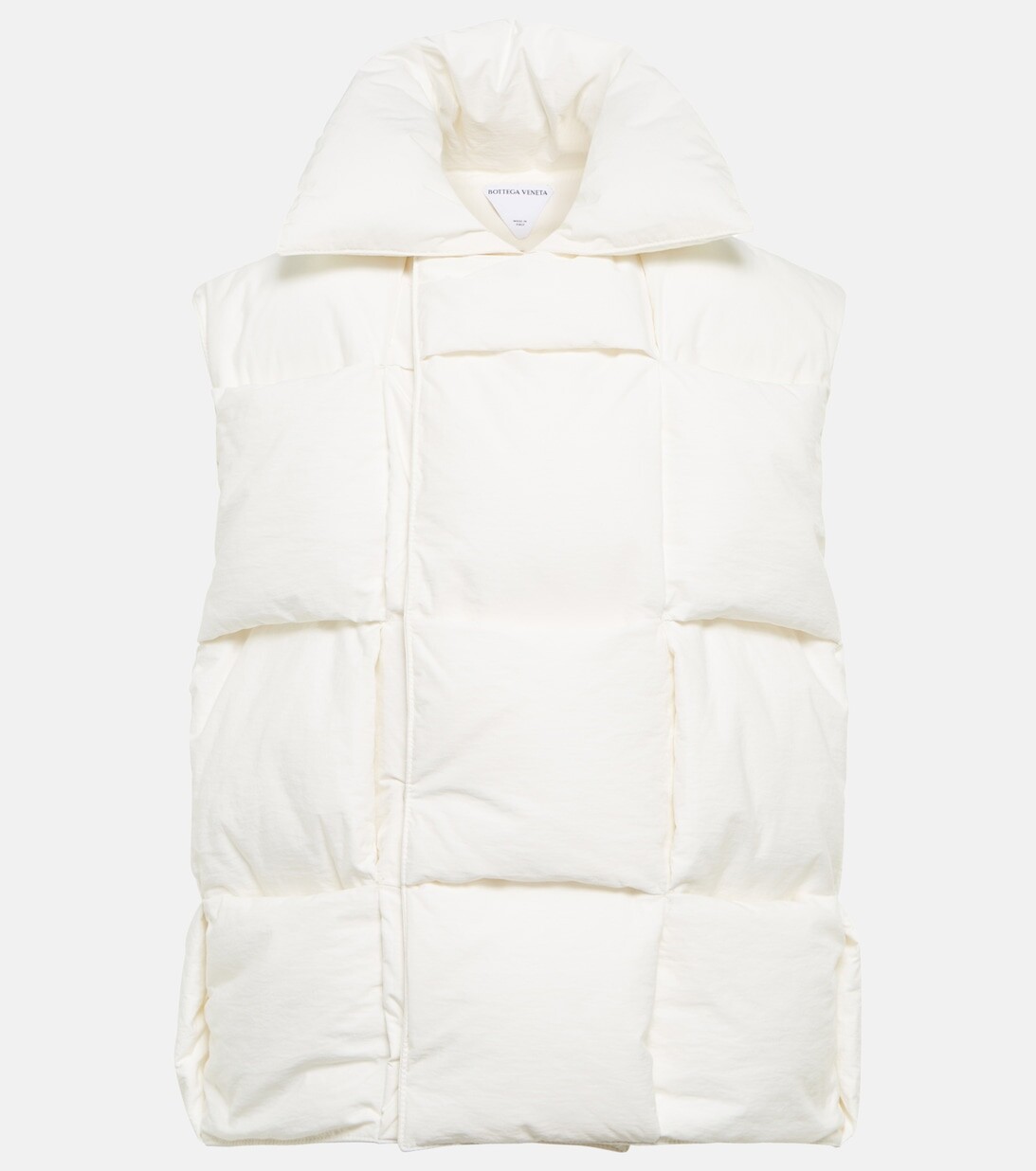 

Утепленный жилет Intreccio BOTTEGA VENETA, белый