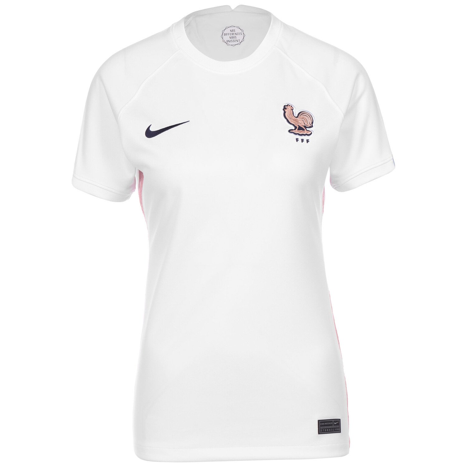 

Спортивная футболка Nike Fußballtrikot FFF Frankreich Stadium, белый