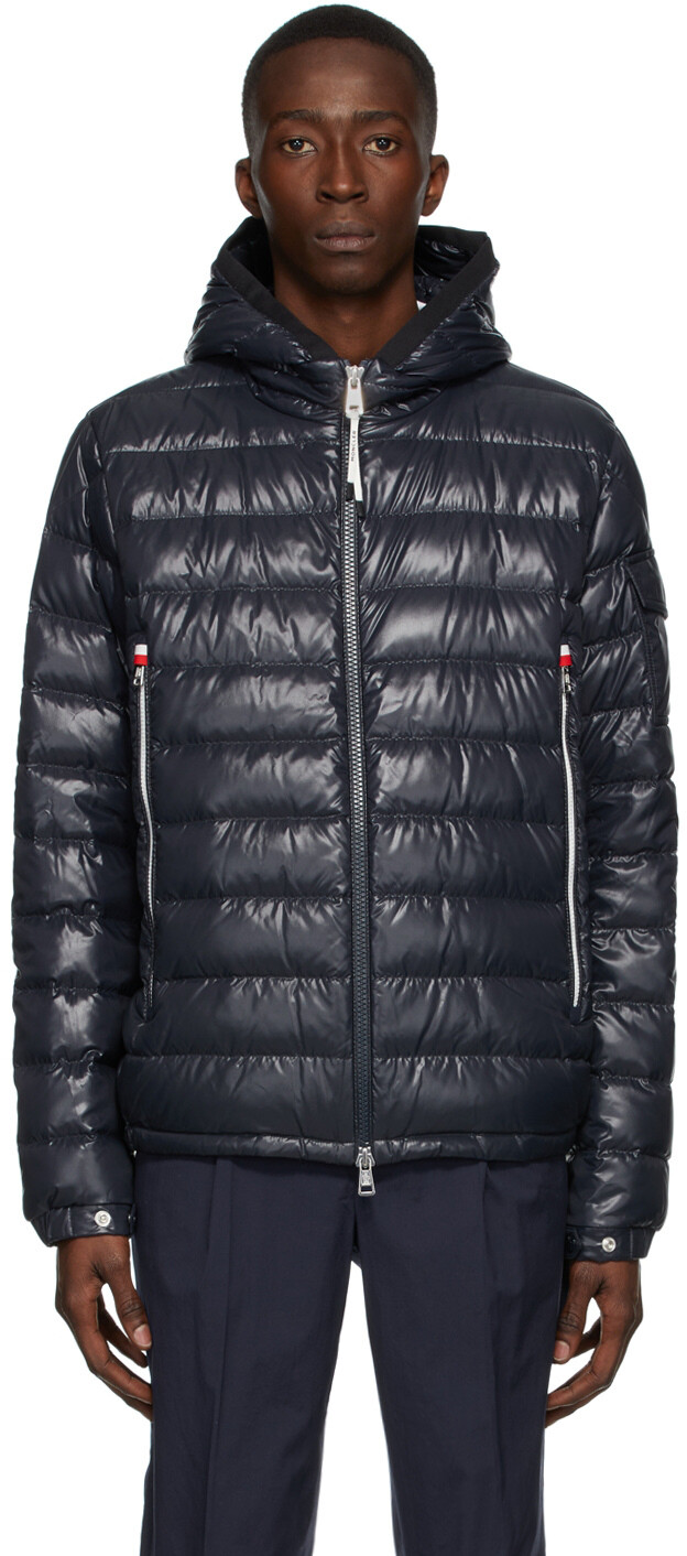 

Темно-синяя пуховая куртка Galion Moncler, Синий
