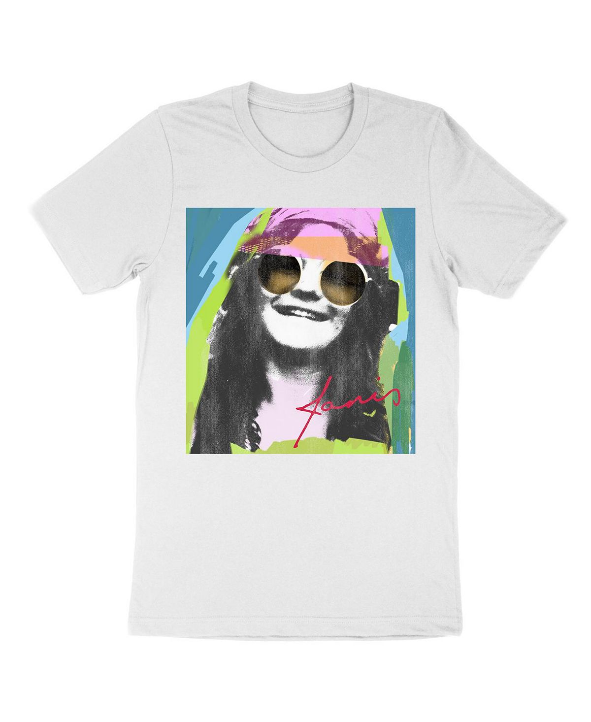 Мужская футболка с графикой janis psychedelic MONSTER DIGITAL TSC, белый