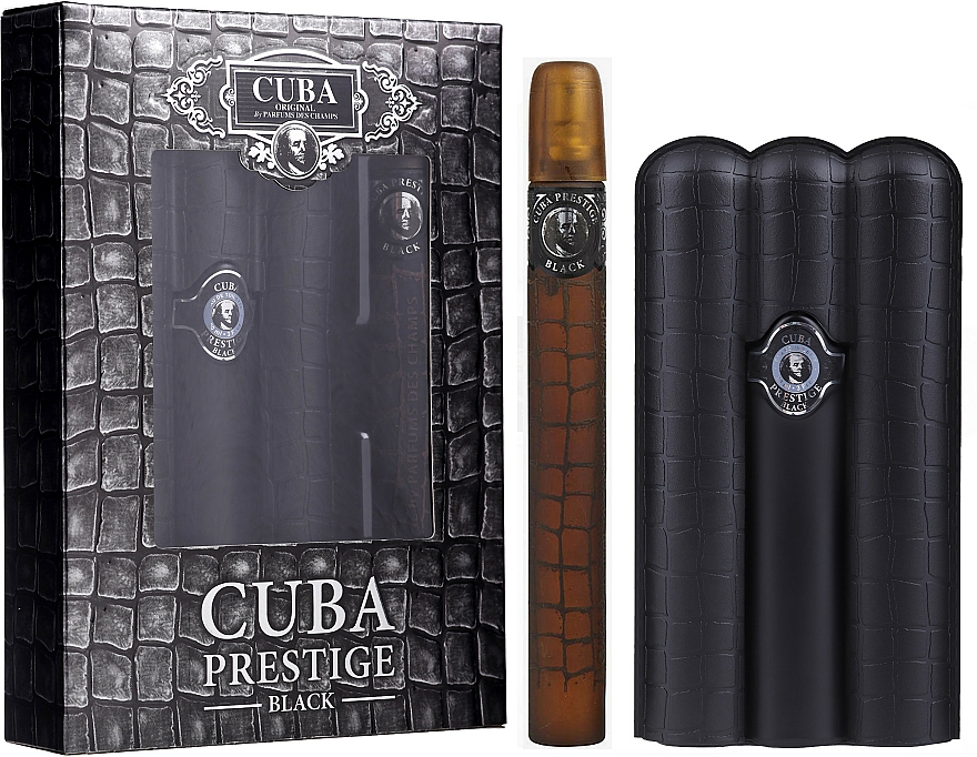 Парфюмерный набор Cuba Prestige Black