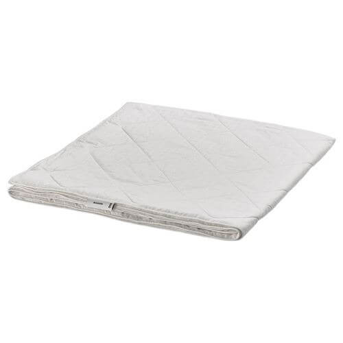 Одеяло легкое Ikea Mjukdan 150х200, белый одеяло легкое ikea safferot 240x220 белый