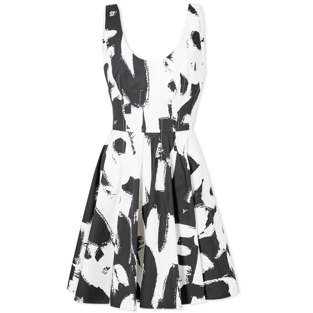 

Платье Alexander McQueen Graffiti Print Mini Dress