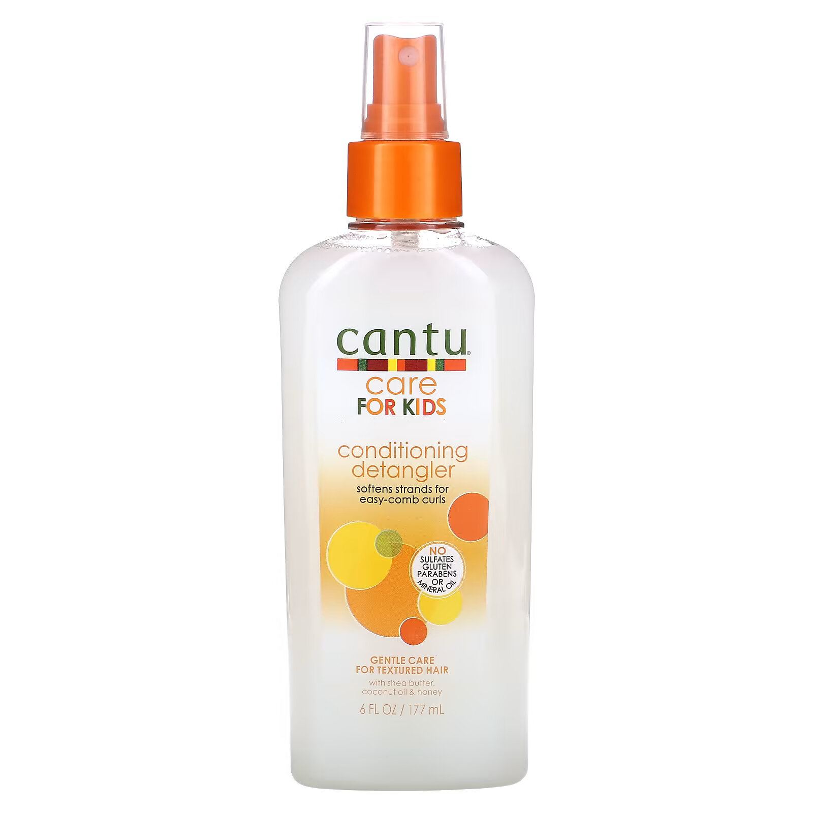Cantu, Care For Kids, кондиционер для расчесывания волос, 177 мл (6 жидк. Унций) socozy пенка для укладки волос для чувствительной кожи 177 мл 6 жидк унций