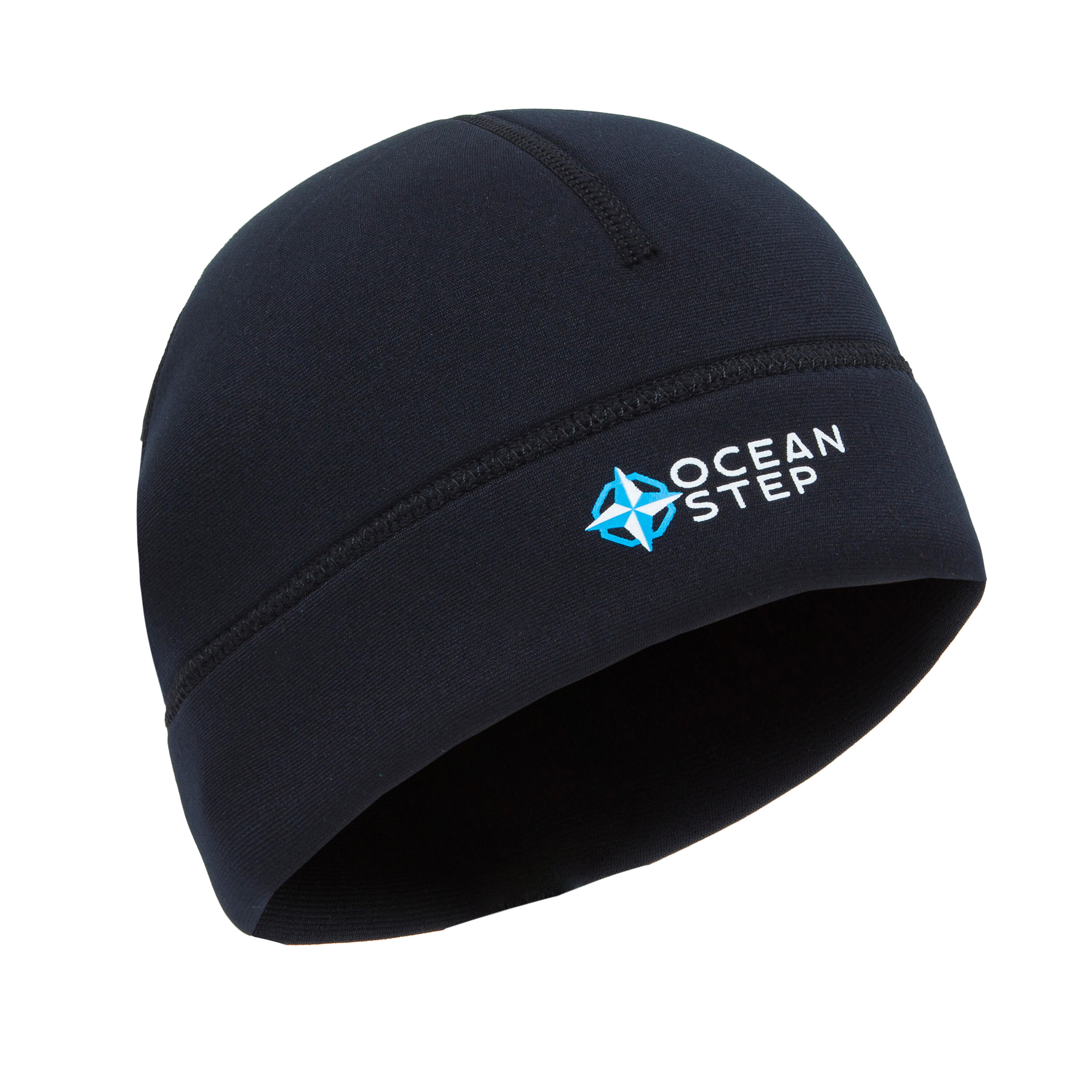 цена Неопреновая шапочка 3 мм Water Walking черная OCEAN STEP
