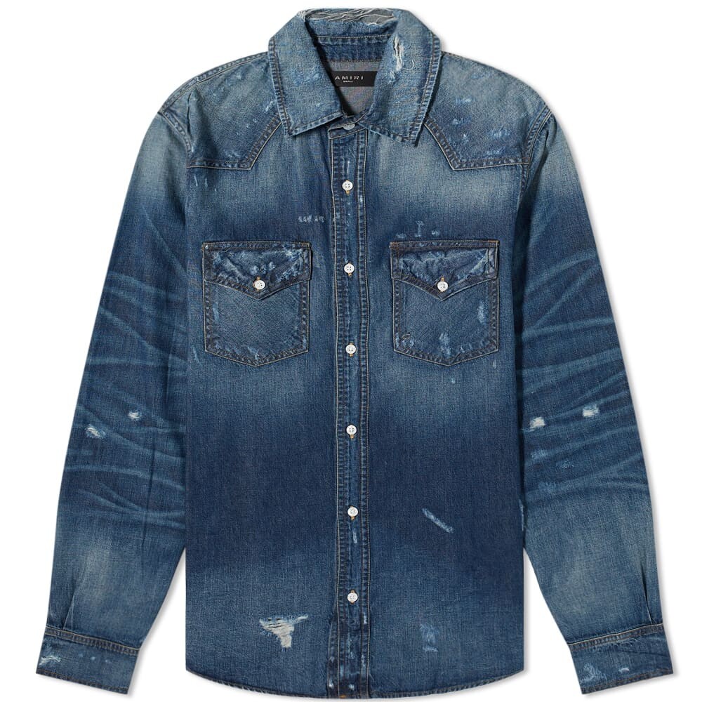 

Рубашка Core Denim в стиле вестерн AMIRI