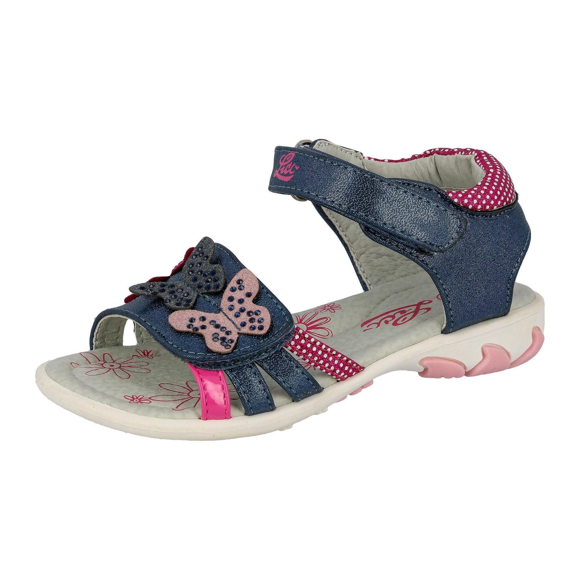 Сандалии Lico Lindsey V для девочки, морской / розовый сандалии всесезонные для девочки orthoboom розовый капучино