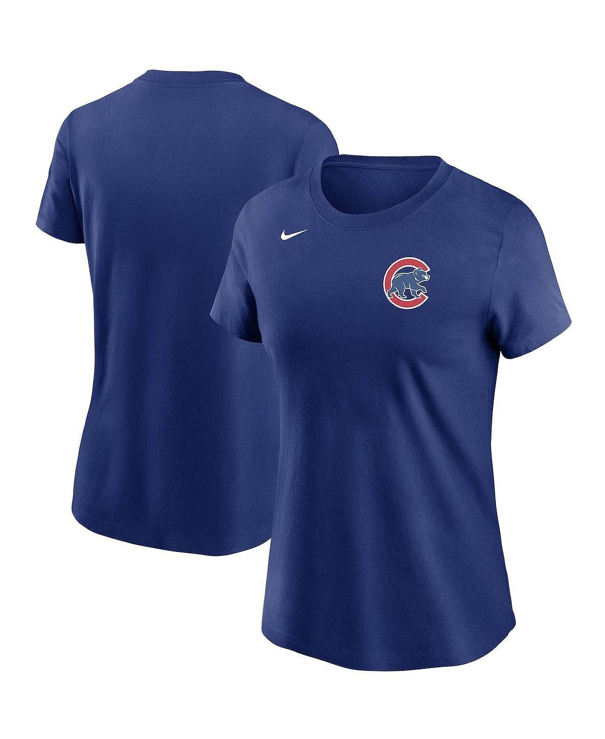 

Женская футболка с логотипом royal chicago cubs Nike