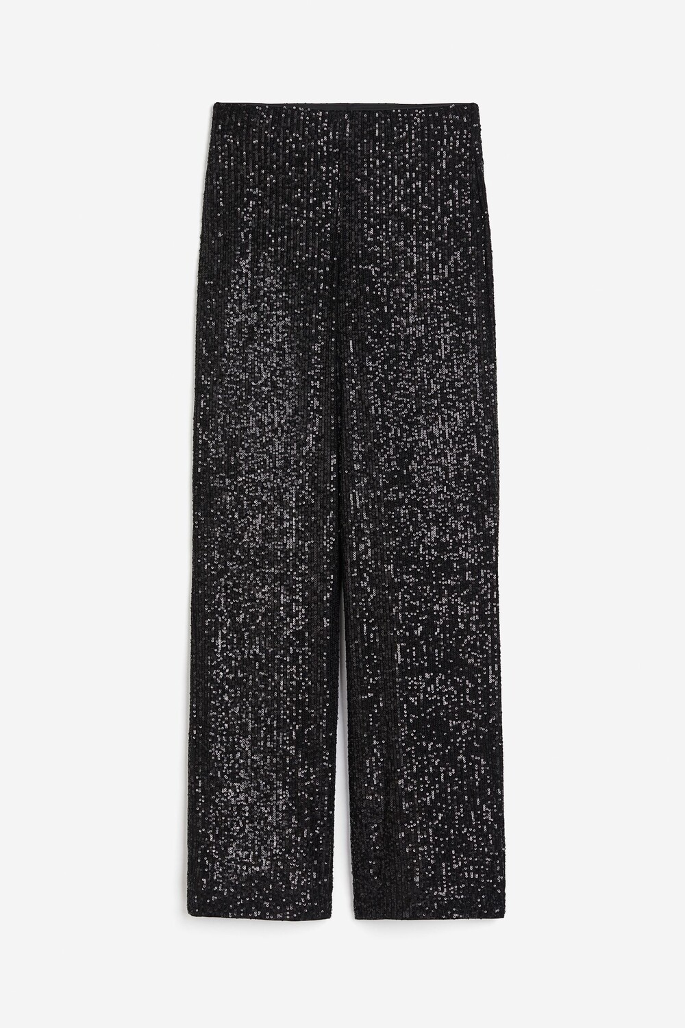 

Брюки H&M Sequined, черный