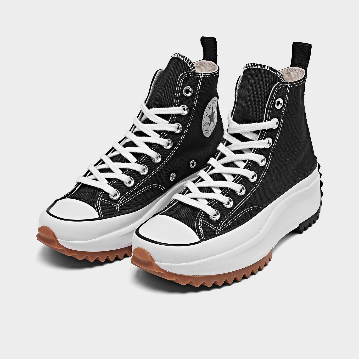 Женские высокие кроссовки Converse Run Star Hike на платформе, черный ...