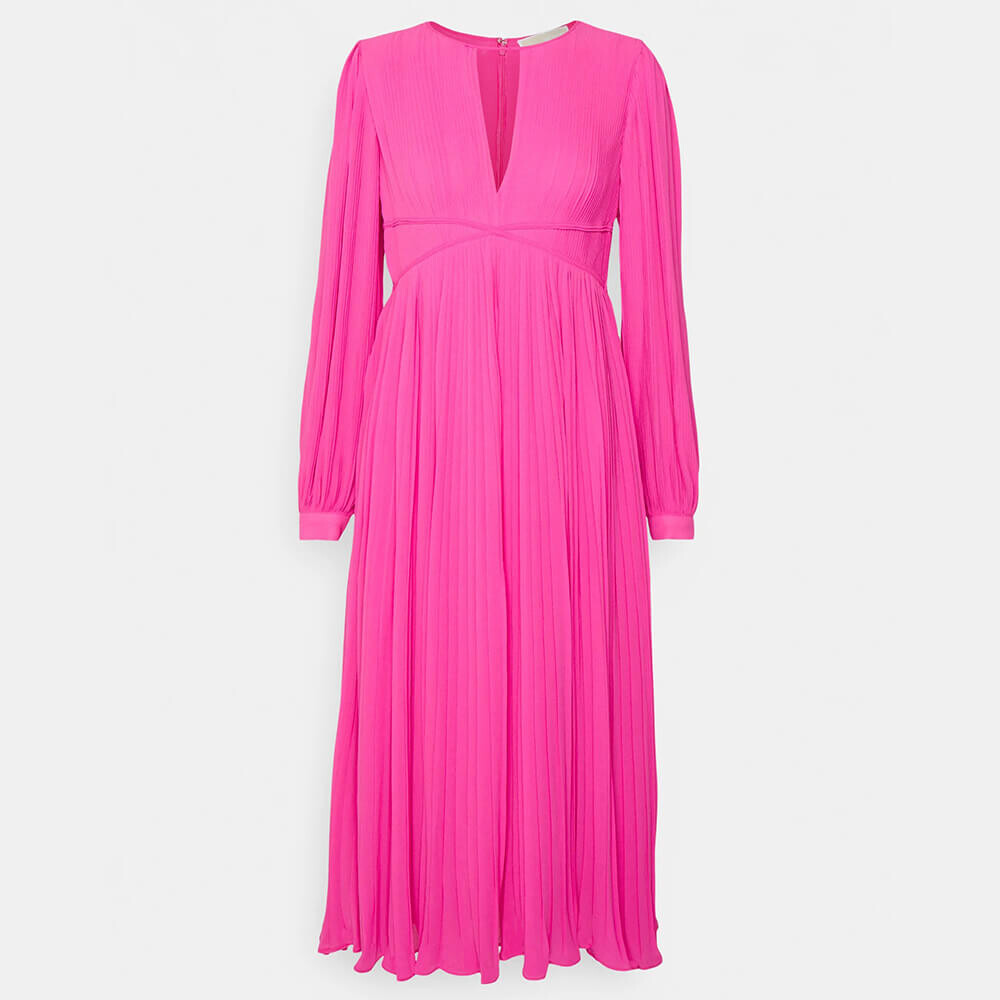 

Платье MICHAEL Michael Kors Pleated, вишневый