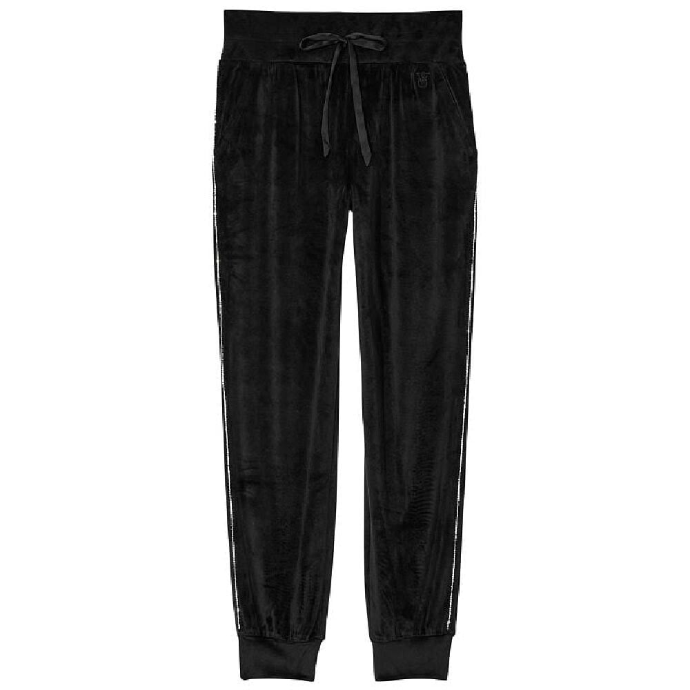 

Джоггеры Victoria's Secret Ribbed Velour, черный