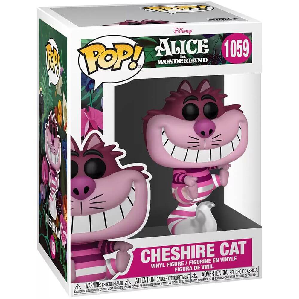 Фигурка Funko POP! Disney: Alice in Wonderland 70th - Cheshire Cat alice in wonderland pendant necklaces cute pink cheshire cat enamel metal chain necklace charm jewelry for women girls gifts