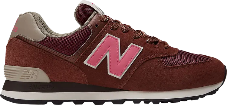 All pink new balance 574 best sale