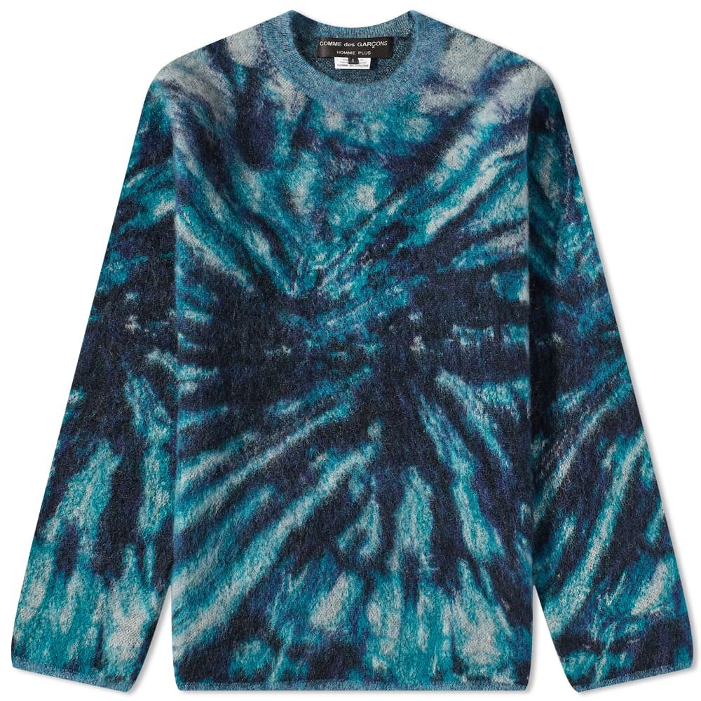 

Джемпер Comme des Garçons Homme Plus Mohair Tie Dye Print Crew Knit