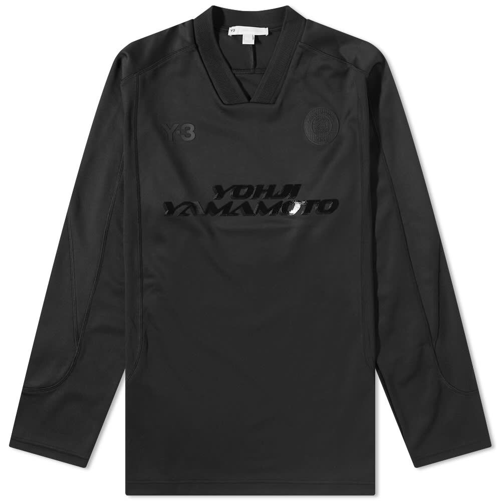 

Футболка с длинным рукавом с футбольным логотипом Y-3
