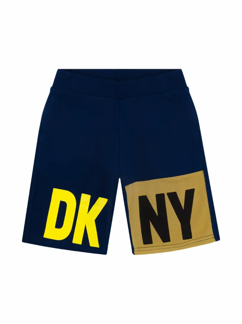 

Хлопковые шорты с логотипом DKNY