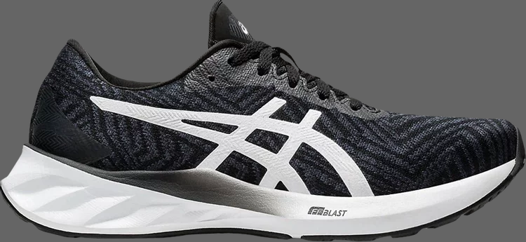 Кроссовки wmns roadblast 'black white' Asics, черный - фото