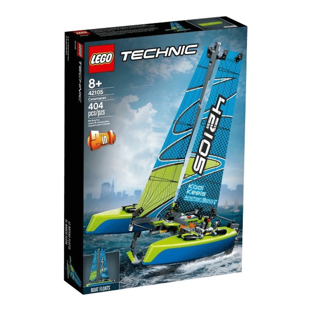 Конструктор LEGO Technic 42105 Катамаран конструктор lego technic квадроцикл 42124