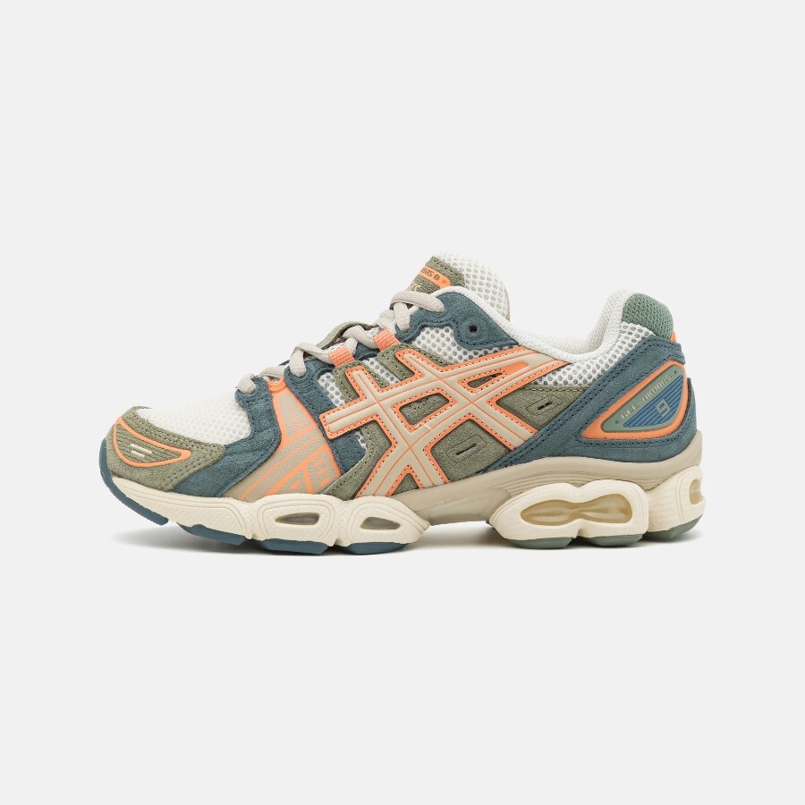 

Кроссовки Asics SportStyle Gel-nimbus 9 Unisex, серо-зеленый/кремовый