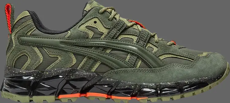 

Кроссовки gel nandi 360 'olive canvas' Asics, зеленый