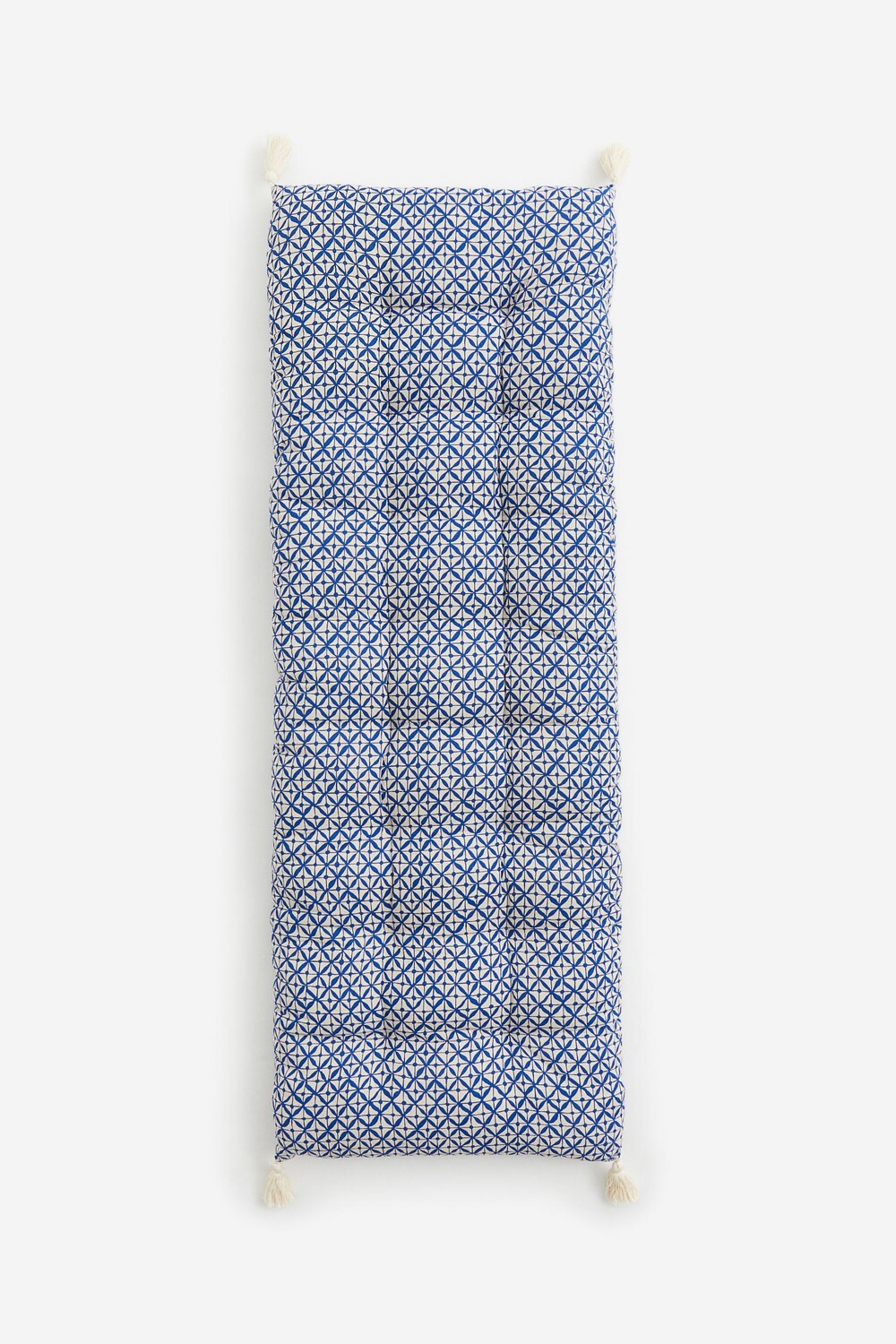 

Сидушка для скамейки H&M Home Tassels, светло-бежевый/голубой