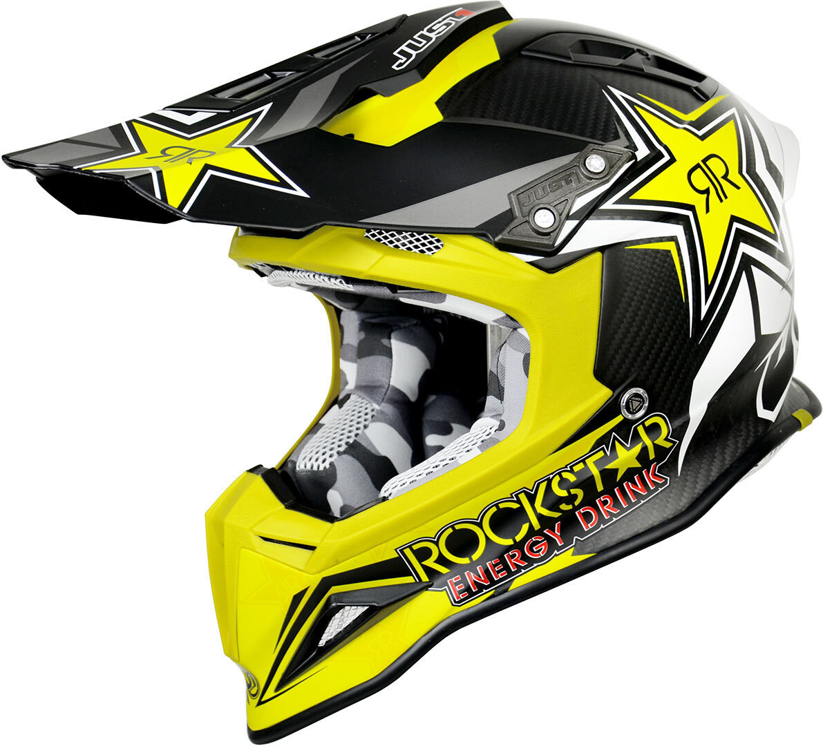 

Just1 J12 Rockstar 2.0 Мотокросс шлем,