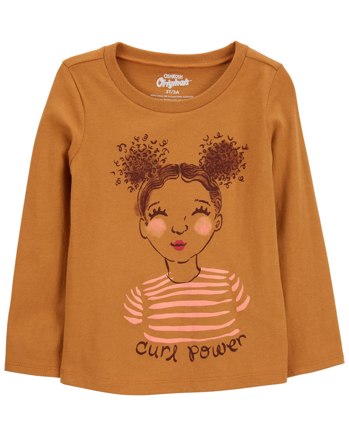 

Футболка Kid OshKosh Originals с длинным рукавом из джерси с рисунком Carter's