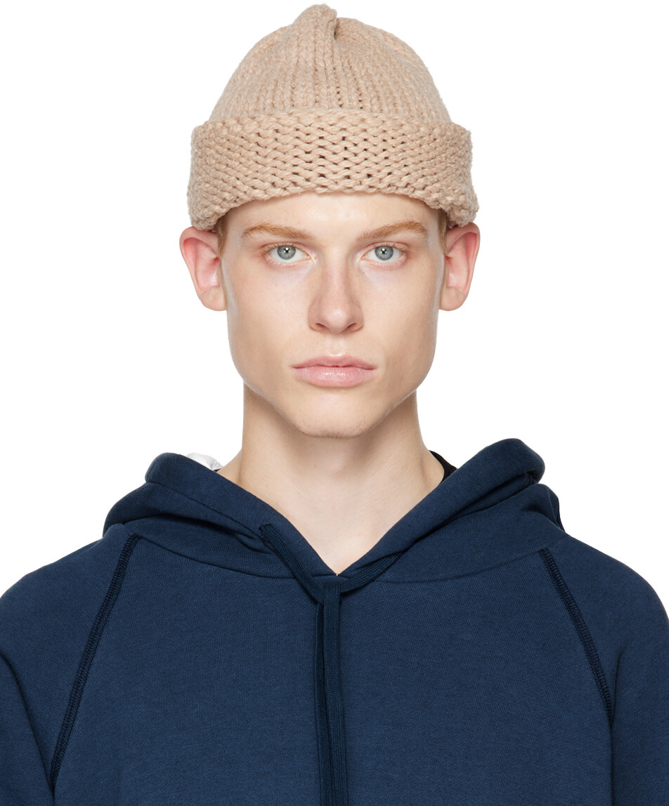 

Розовая шапка из орехового дерева Greg Lauren