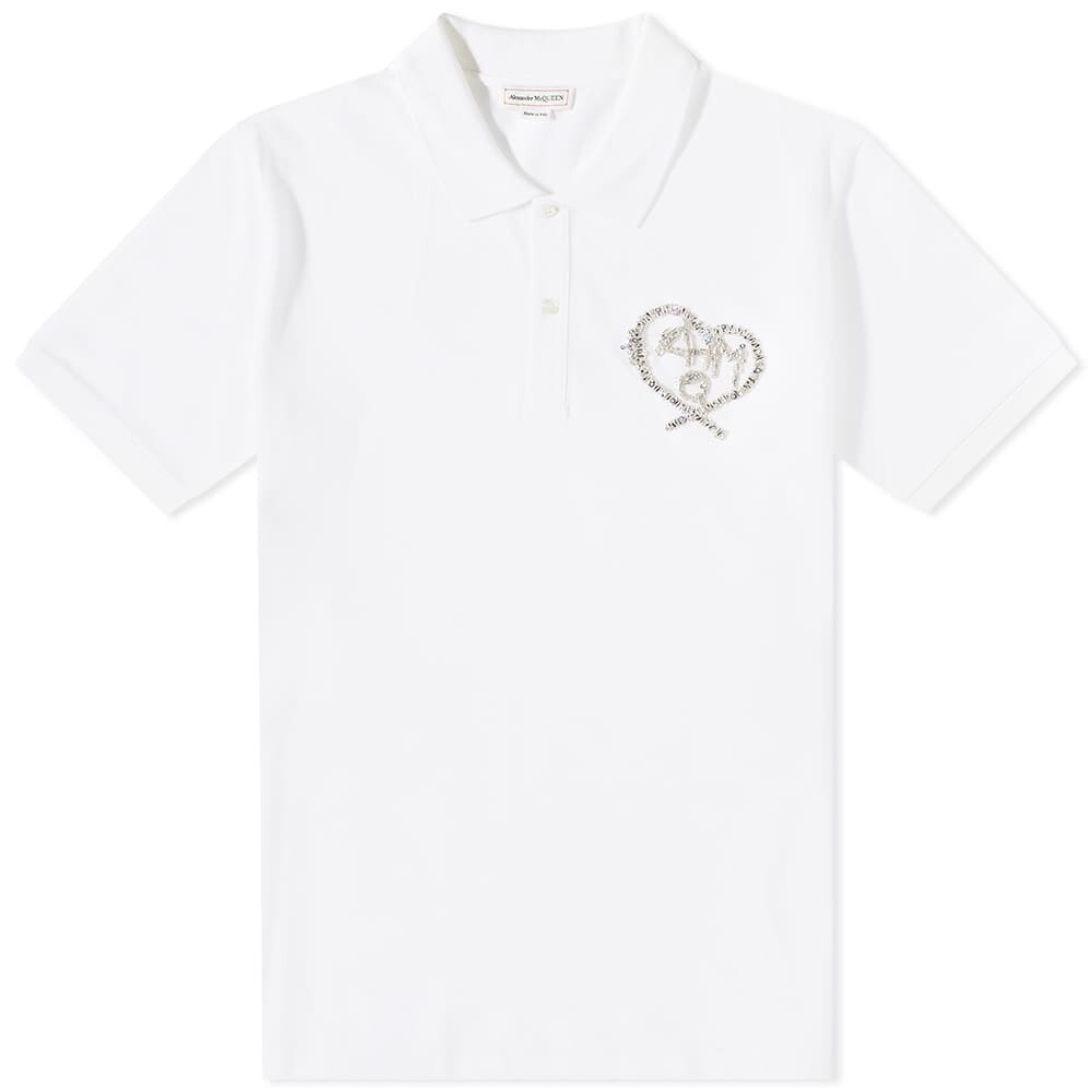 

Футболка Alexander McQueen Motif Logo Polo