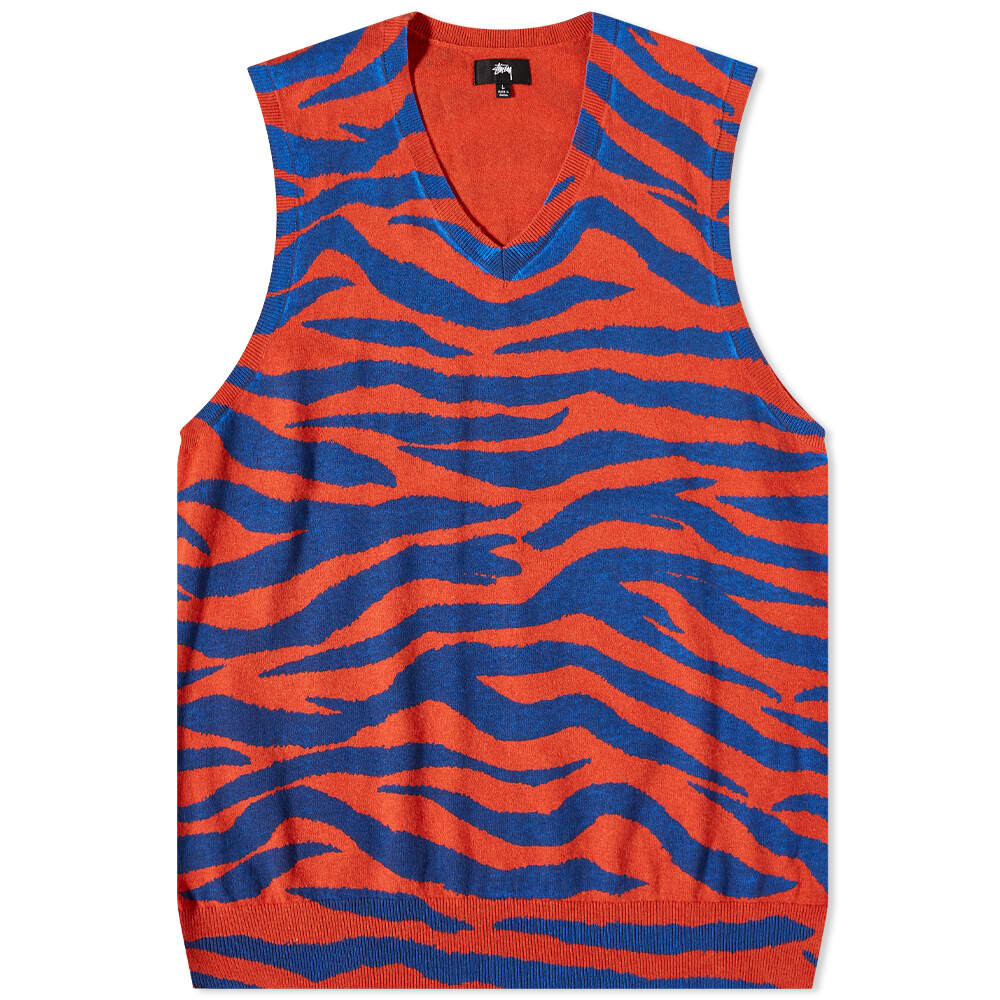 

Джемпер Stussy Tiger Printed Sweater Vest