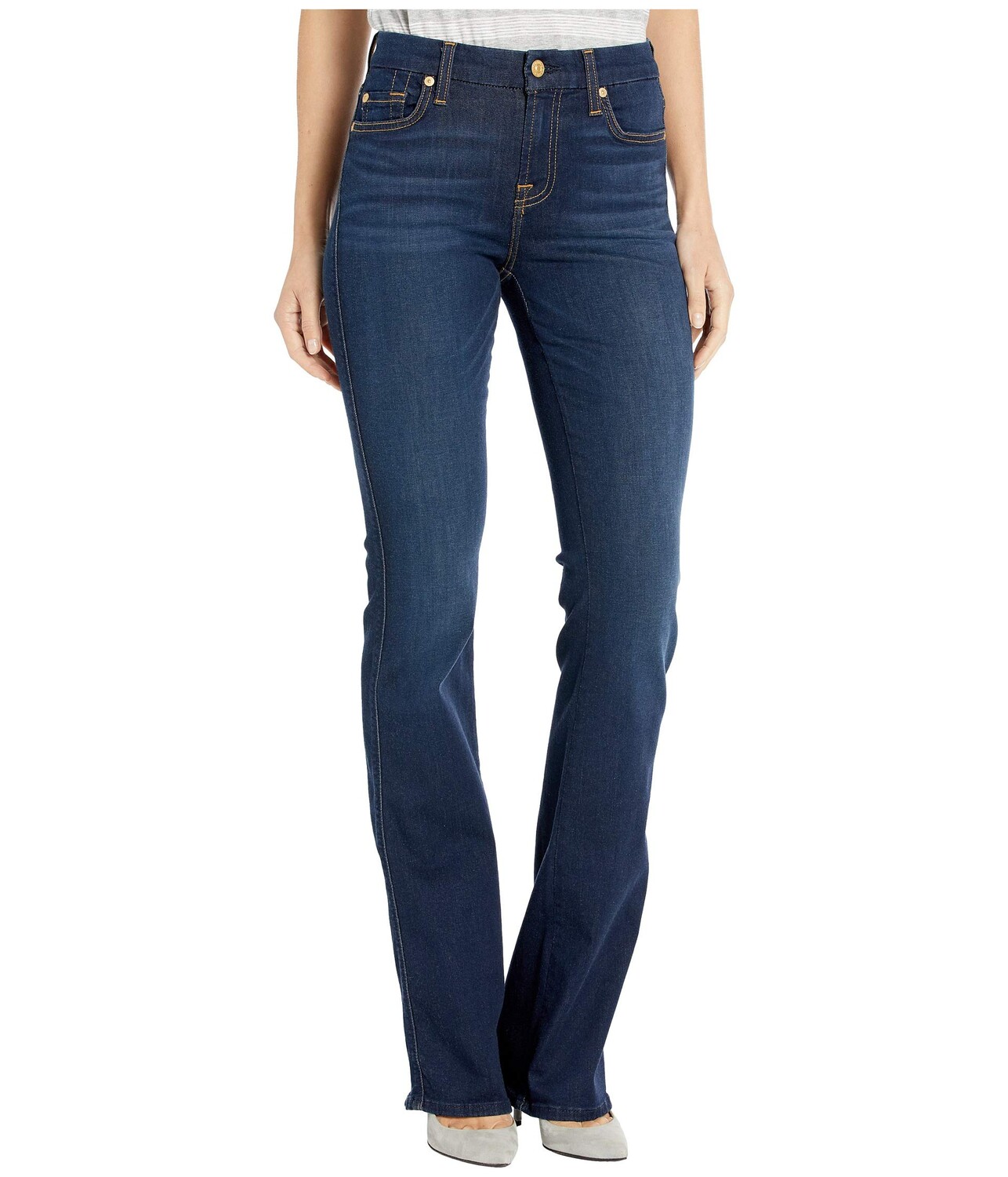 

Джинсы 7 For All Mankind, Kimmie Bootcut in Slim Illusion Tried & True
