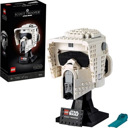 

Конструктор Lego Star Wars Scout Trooper для сборки шлема, для взрослых