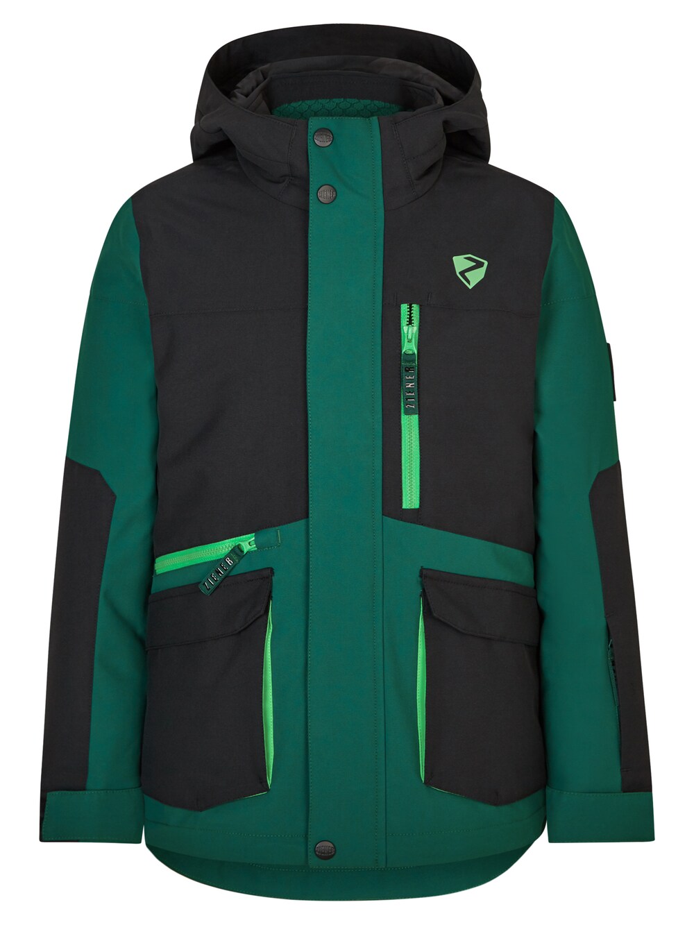 Спортивная куртка Ziener AGONIS, зеленый