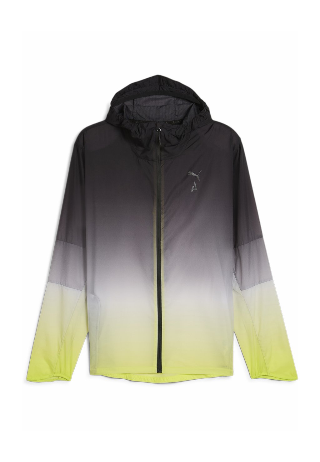 Куртка для бега Seasons Ultra Puma, цвет lime pow fade print