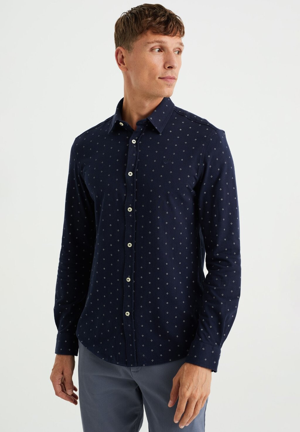 

Рубашка WE Fashion, цвет blue