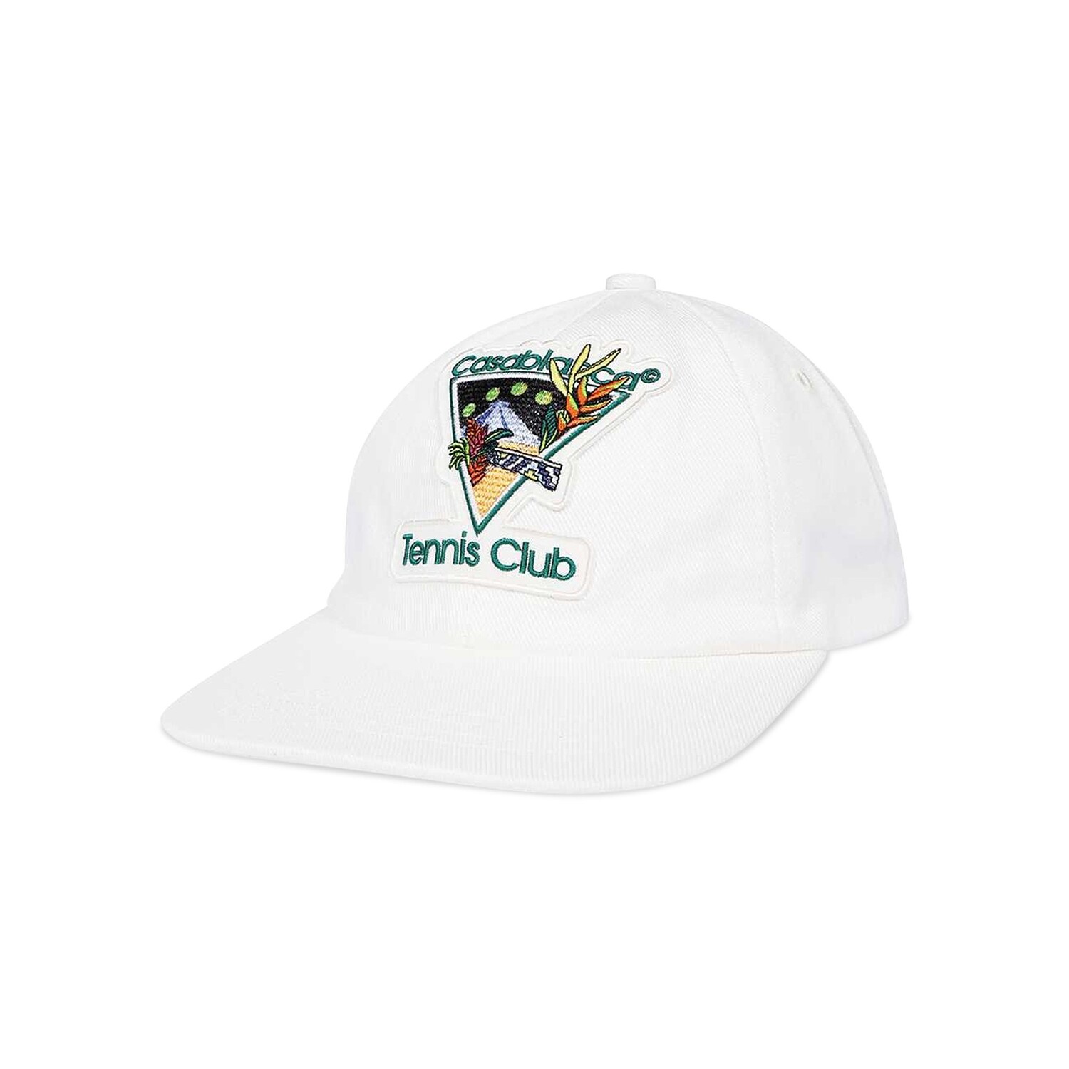 

Кепка с вышивкой Casablanca Tennis Club Icon, цвет Белый