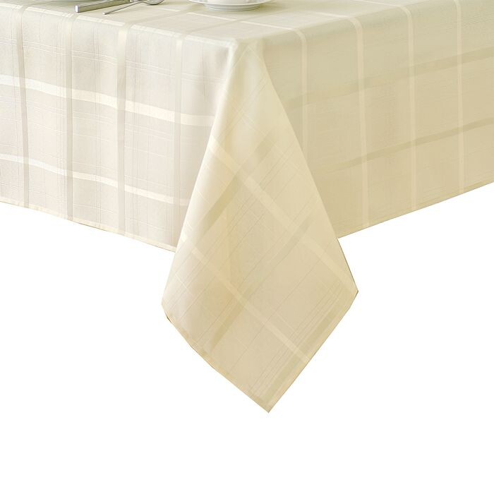 

Элегантная клетчатая жаккардовая скатерть, 60 x 144 дюйма Villeroy & Boch