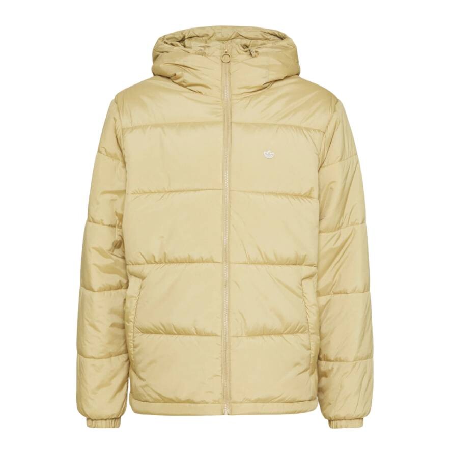 

Куртка Adidas Originals Pad Hooded Puff, бежевый