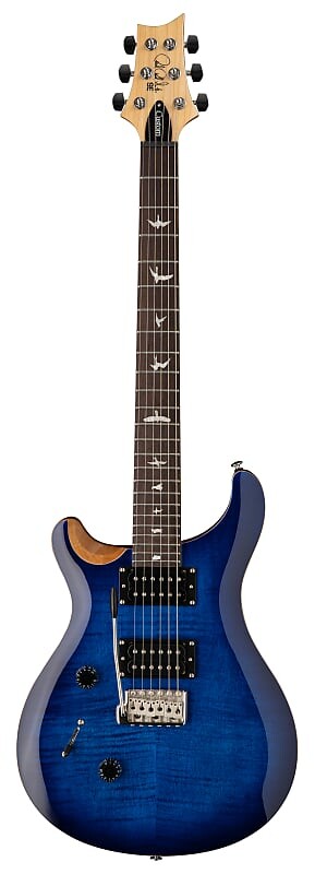 

PRS SE Lefty Custom 24 в выцветшем синем бюсте с сумкой SE Lefty Custom 24 in Faded Blue Bust