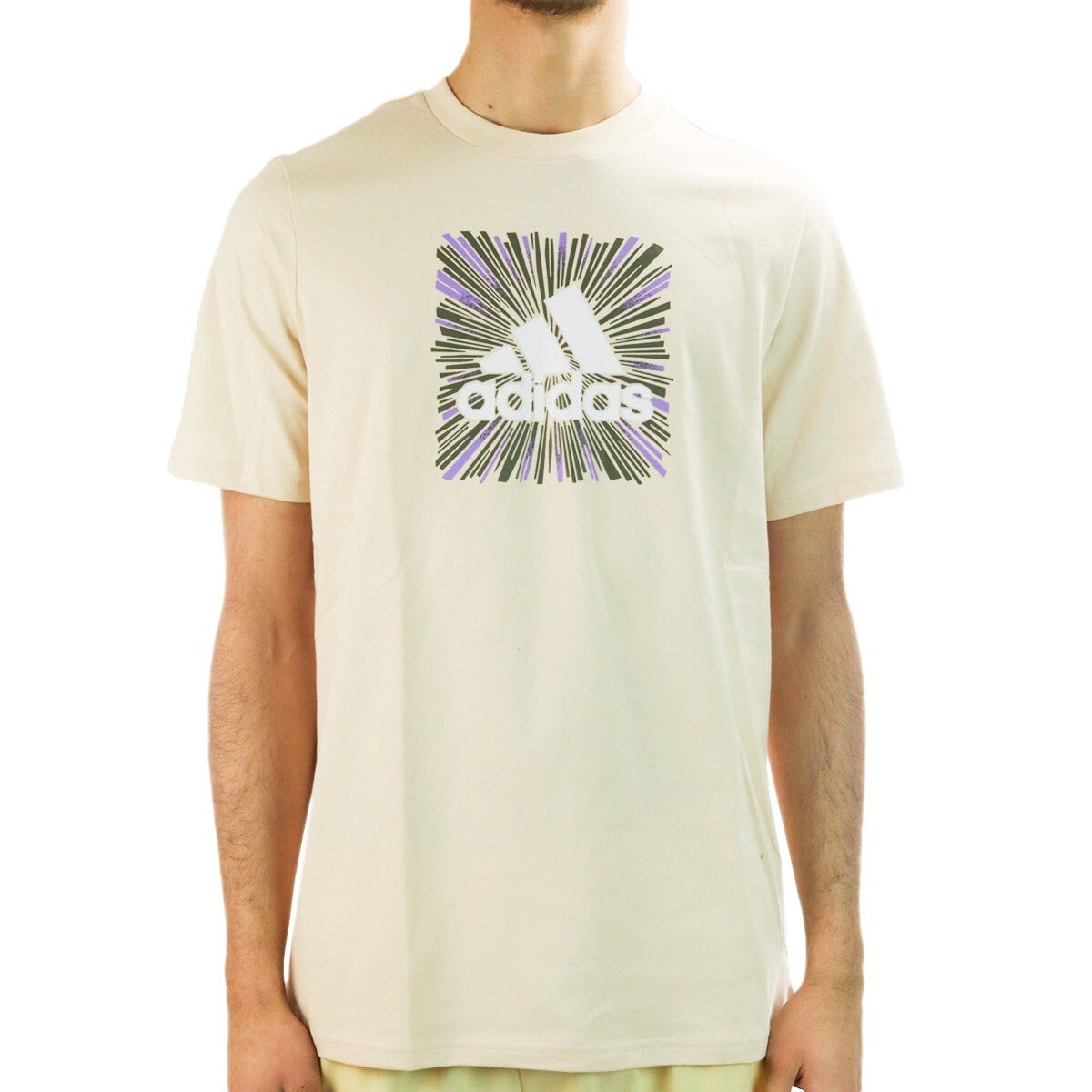 

Футболка Adidas Sport Optimist Sun Logo, светло-бежевый