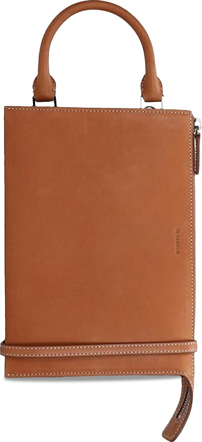 

Сумка Jil Sander Tootie Small Top Handle Bag Favony, загар