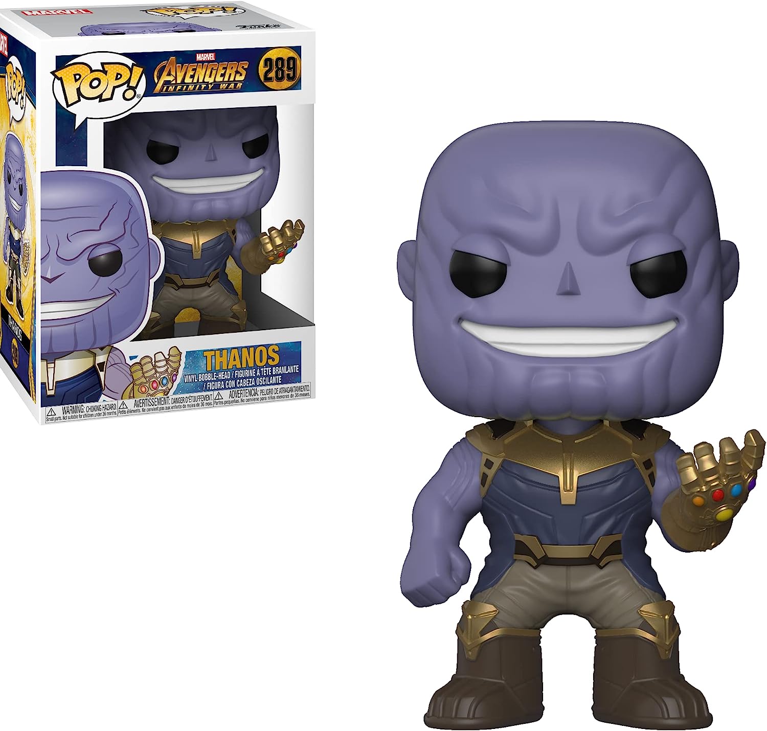 Фигурка Funko POP! Marvel: Avengers Infinity War - Thanos фигурка marvel funko pop avengers infinity war thanos
