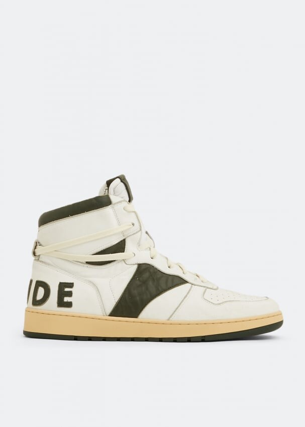

Кроссовки RHUDE Rhecess high top sneakers, белый