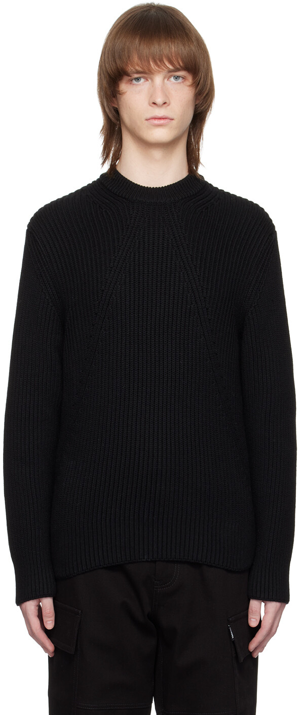 

Черный свитер из техмерино ZEGNA