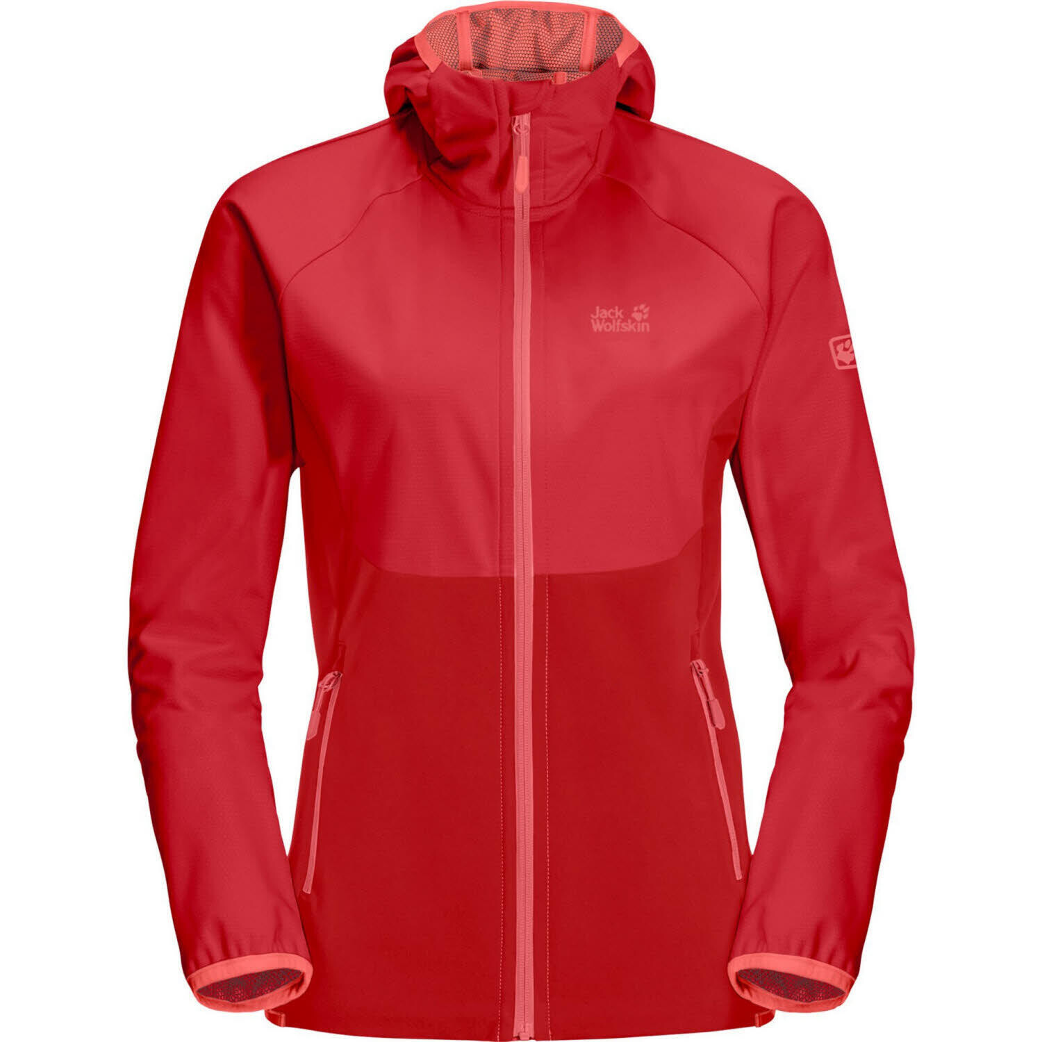 

Куртка Jack Wolfskin Go Hike Softshell Softshell, красный