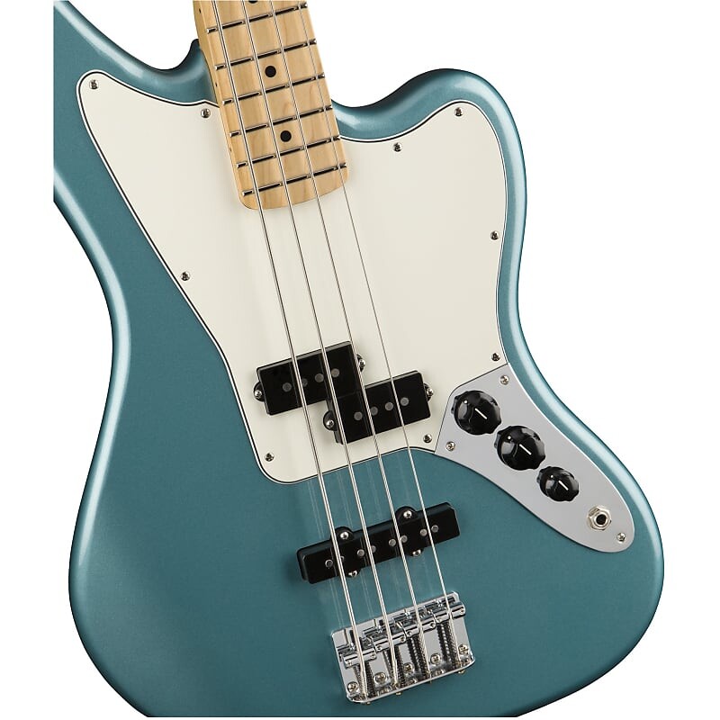 

Fender Player Jaguar Bass - Tidepool с кленовой накладкой на гриф