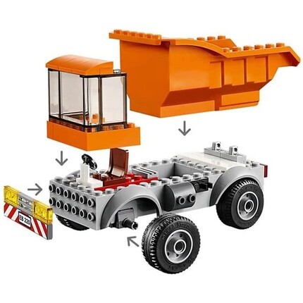 

Конструктор Lego 60220 City Great Vehicles мусоровоз